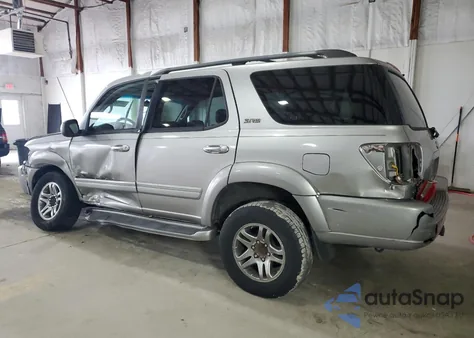 2006 Toyota Sequoia Sr5 из США, поврежденный, VIN 5TDBT44A76S272545